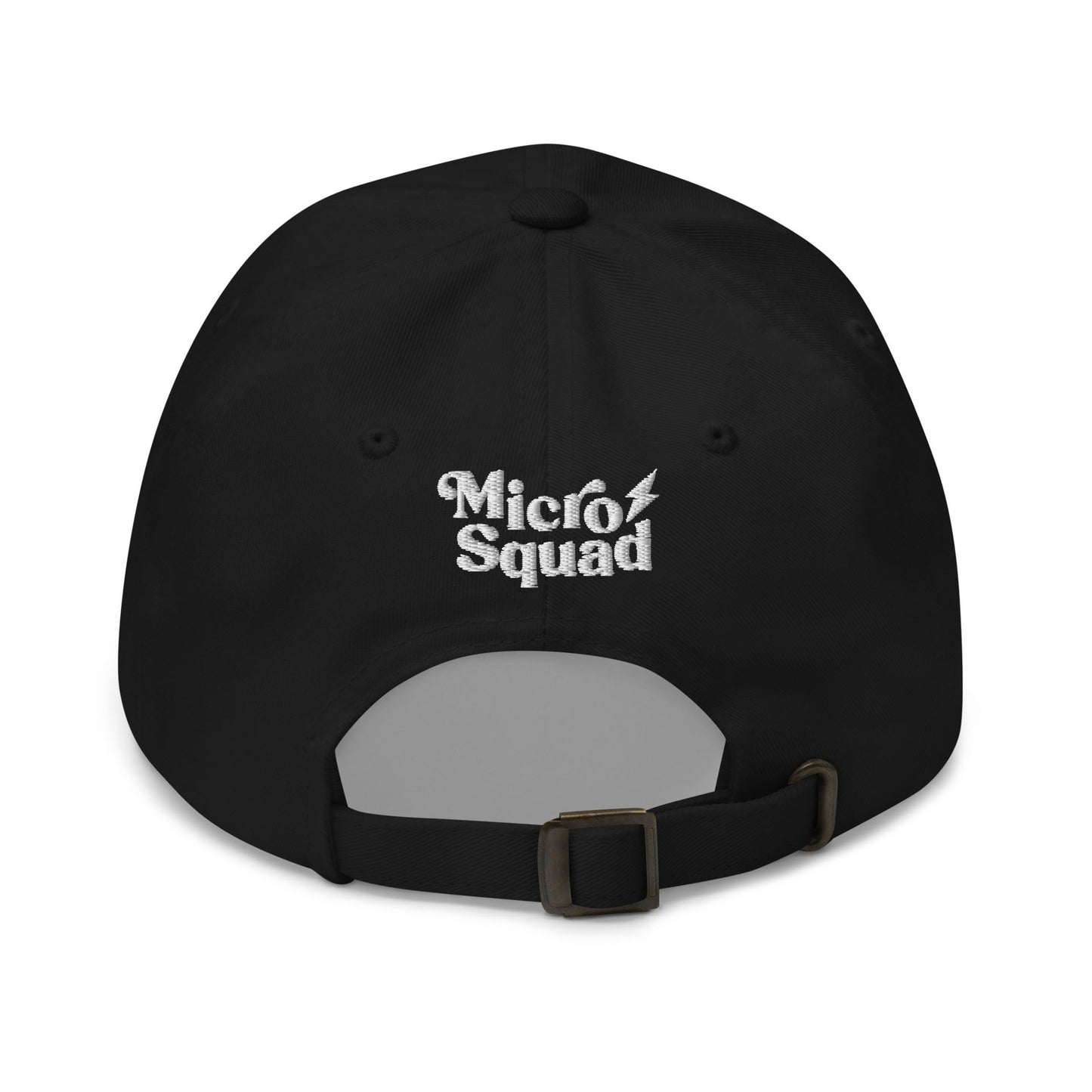Micro Squad Classic Baseball Hat in Black