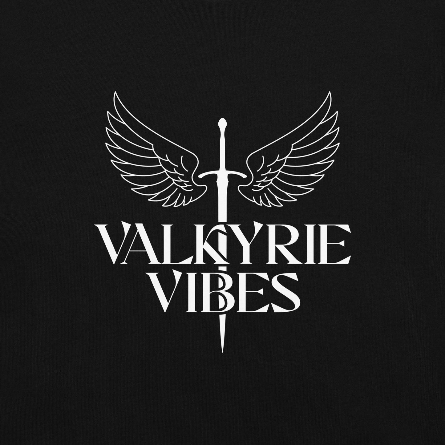 Valkyrie Vibes Unisex Shirt in Black