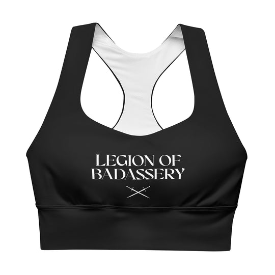 Badassery Longline Sports Bra