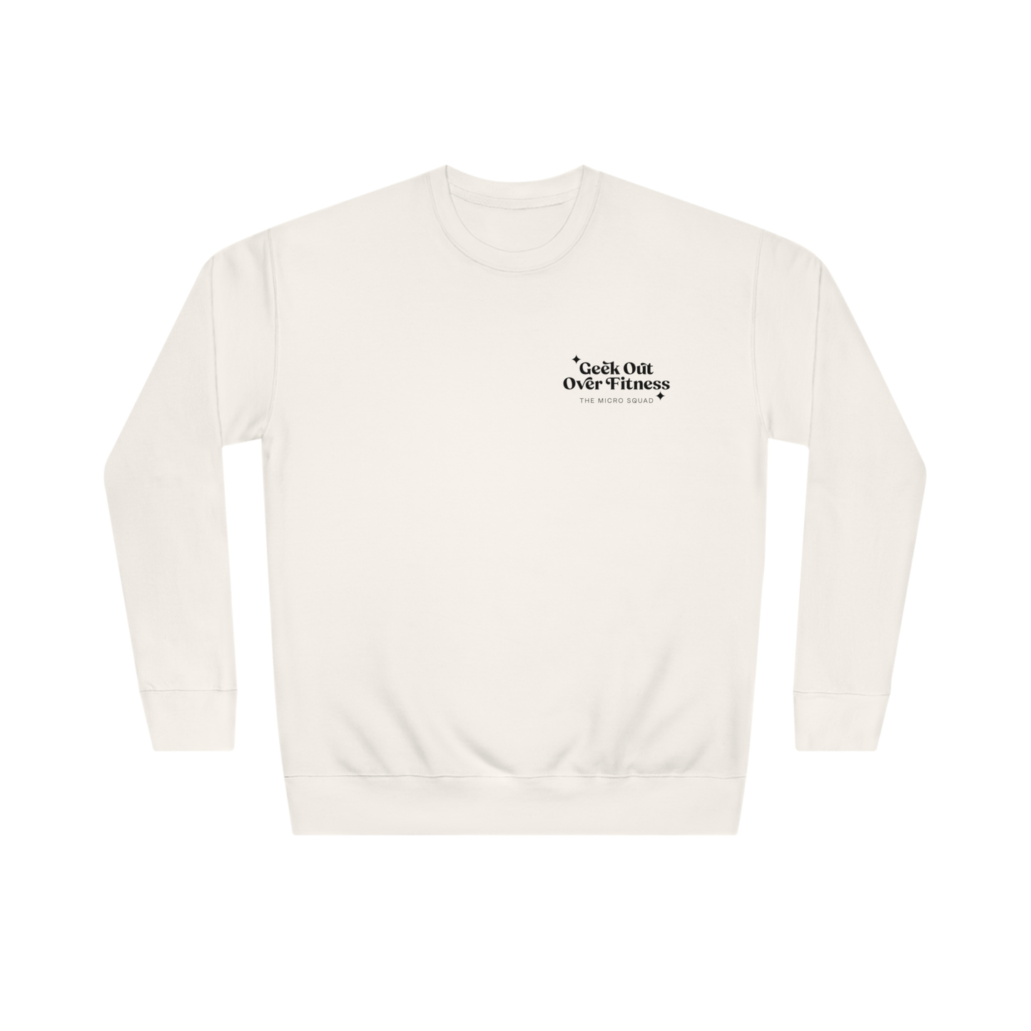 Get With The Program (2023) Unisex Crew Sweatshirt in Bone