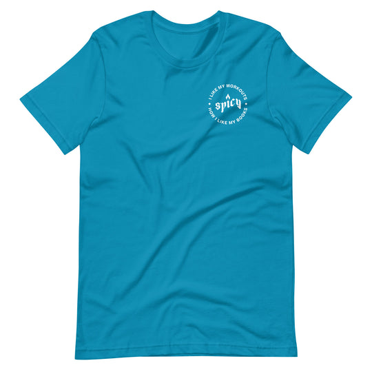 I Like It Spicy Unisex Shirt in Aqua