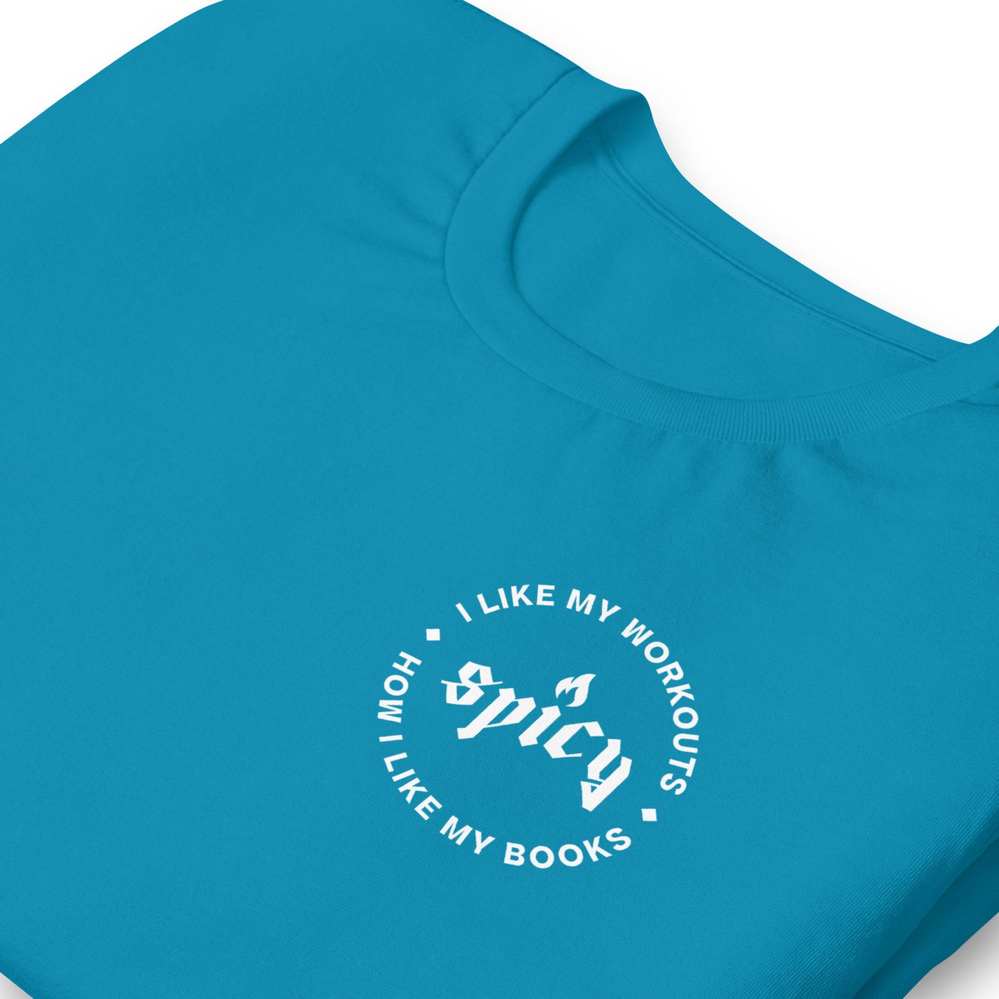 I Like It Spicy Unisex Shirt in Aqua