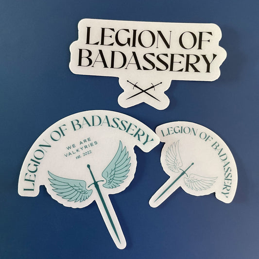 Legion of Badassery Sticker Pack