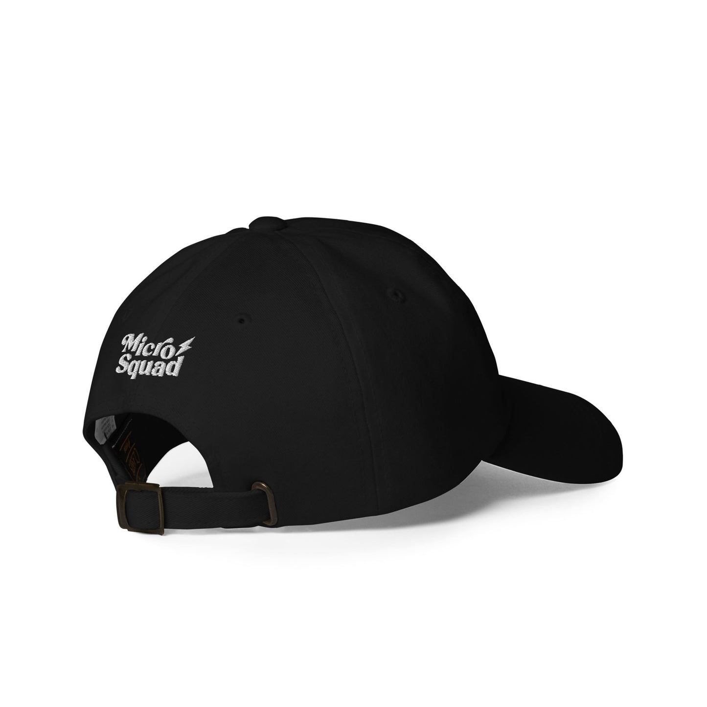 Micro Squad Classic Baseball Hat in Black
