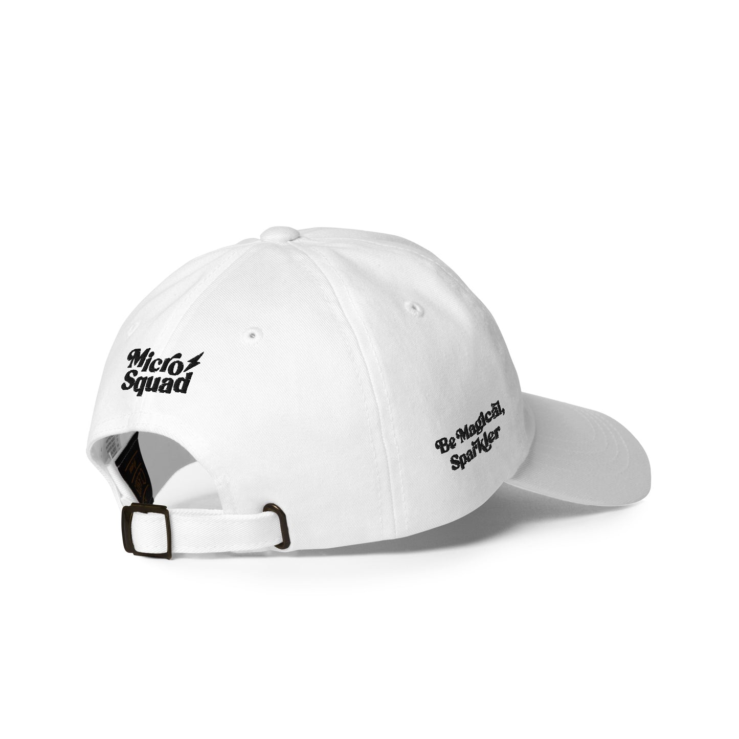 Micro Squad Classic Baseball Hat in White