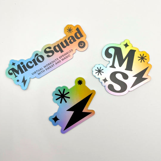 Micro Squad Logo Sticker Pack