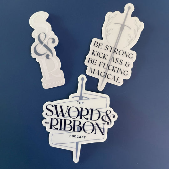 The Sword & The Ribbon Podcast Sticker Pack