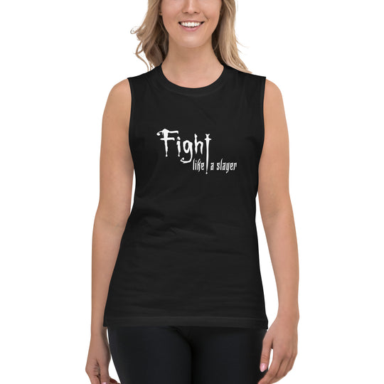 Fight Like A Slayer Unisex Tank Top