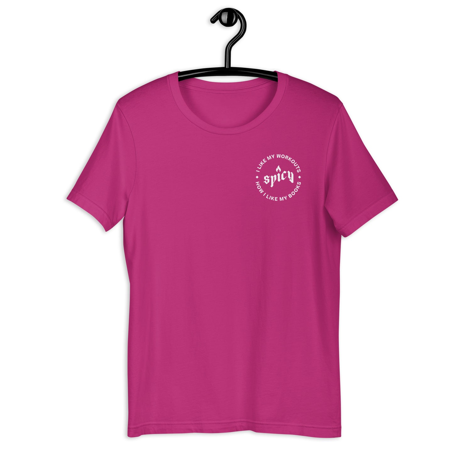 I Like It Spicy Unisex Shirt in Berry