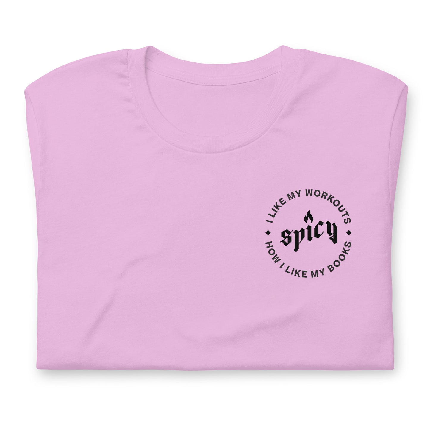 I Like It Spicy Unisex Shirt in Lilac