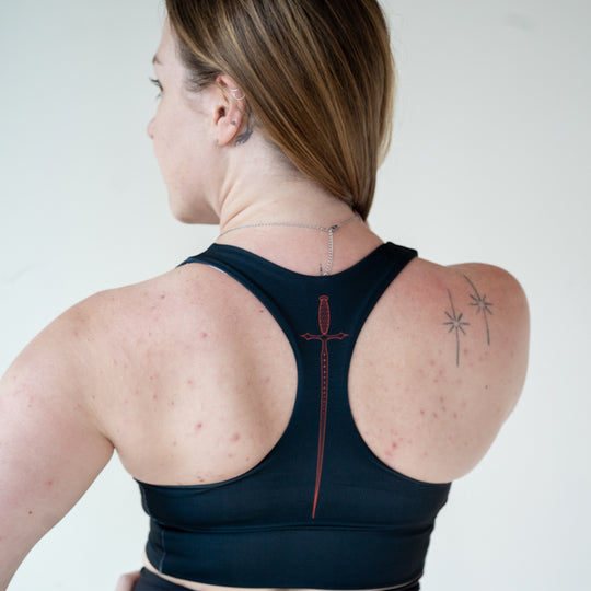 Witch Queen Longline Sports Bra